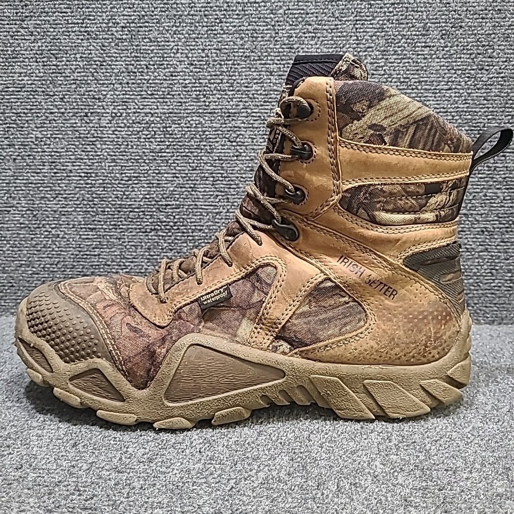 IRISH SETTER Mens Camo Print ScentBan Boots 2868 US Size 12 - Picture 11 of 16